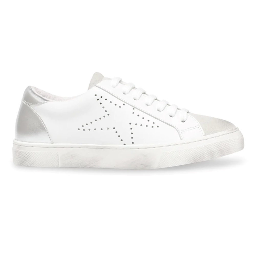 Steve Madden REZZA White Sneakers